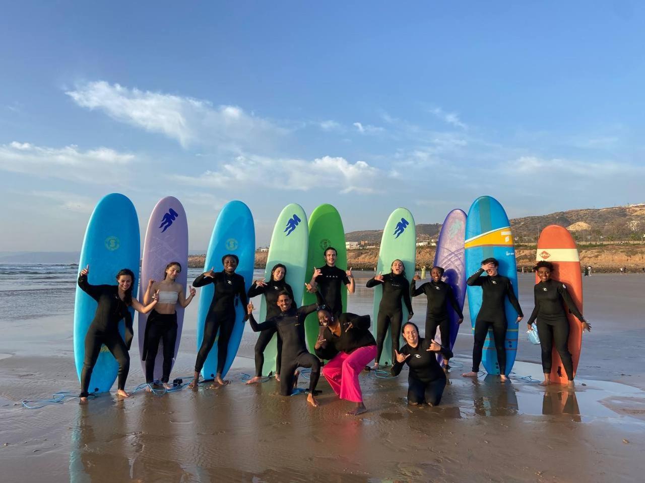 Хостел Tayyurt Surf Camp Tamraght Aourir Imi Mikki Экстерьер фото